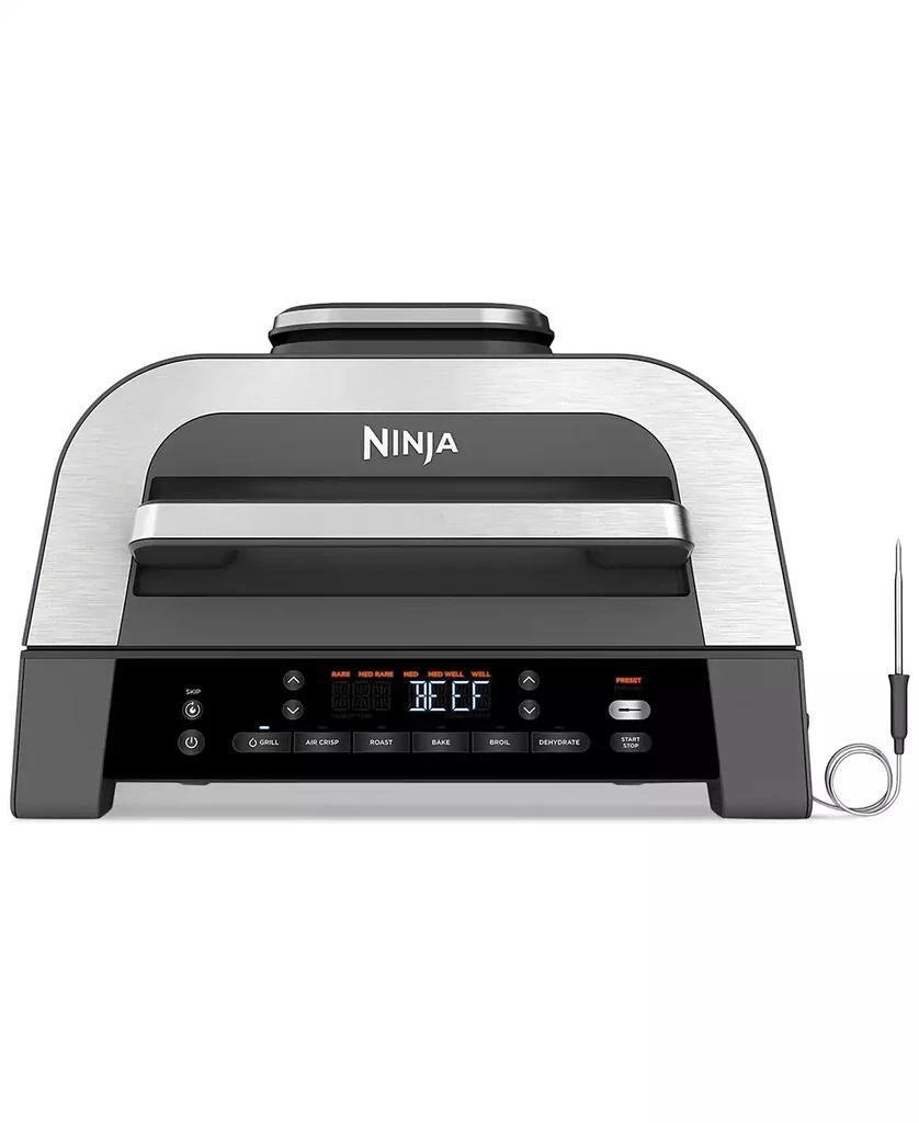 商品Ninja|Foodi DG551 Smart XL 6-in-1 Indoor Grill & Air Fryer,价格¥2243,第1张图片