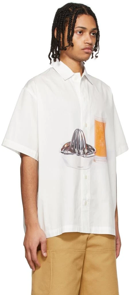 商品Jacquemus|White 'La Chemise Moisson' Shirt,价格¥944,第2张图片详细描述