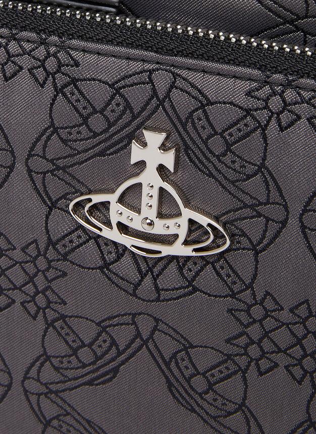 Penny Double Pouch Crossbody Bag in Grey商品第4张图片规格展示