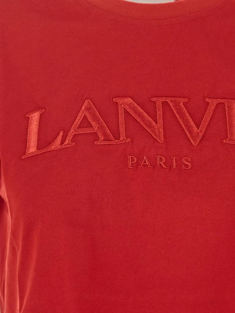 商品Lanvin|Cropped Logo T-Shirt,价格¥2115,第3张图片详细描述