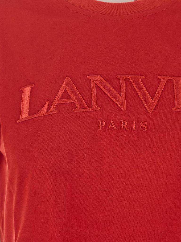 商品Lanvin|Cropped Logo T-Shirt,价格¥2065,第5张图片详细描述