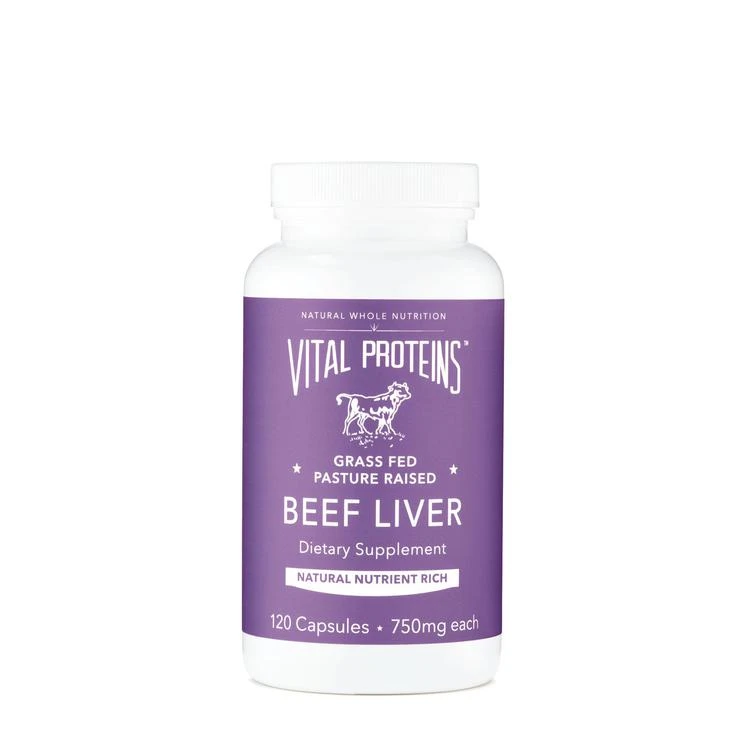 商品Vital Proteins|牛肝胶囊 120粒,价格¥281,第1张图片