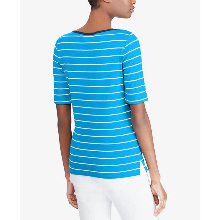 商品Ralph Lauren|Petite Striped T-Shirt,价格¥186,第3张图片详细描述