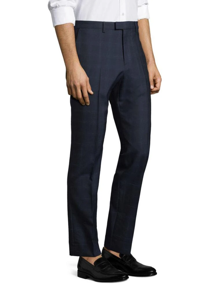 商品Theory|Slim-Fit Checkered Wool Pants,价格¥1602,第3张图片详细描述