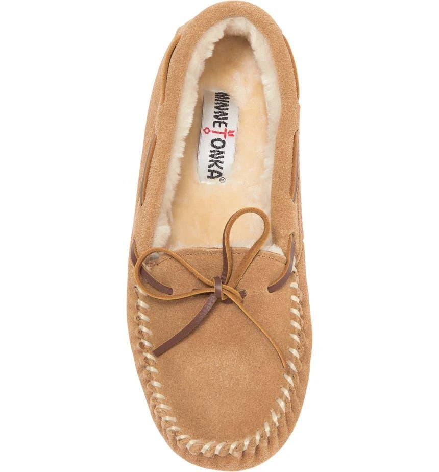 商品Minnetonka|Petra Trapper Faux Fur Lined Slipper,价格¥133,第5张图片详细描述