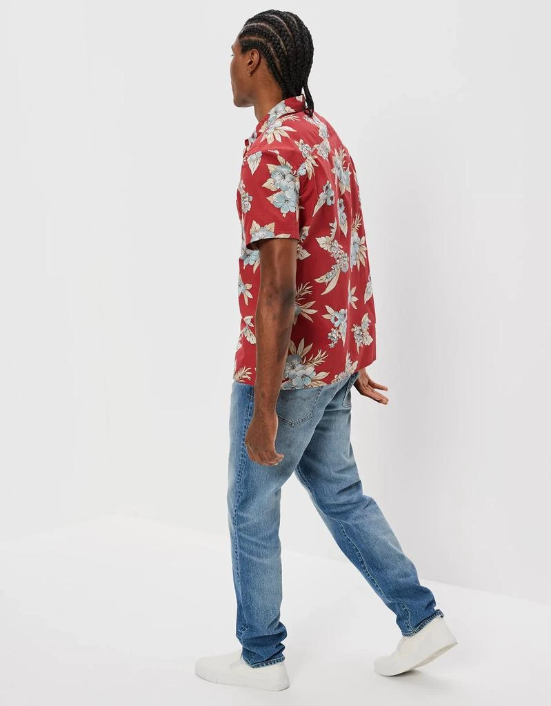 商品AE|AE Tropical Button-Up Resort Shirt,价格¥116,第2张图片详细描述