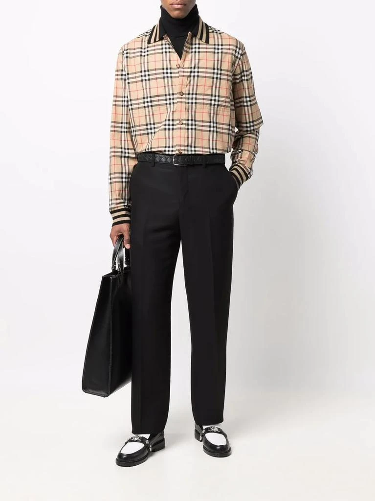 商品Burberry|BURBERRY Vintage check long sleeve shirt,价格¥2474,第2张图片详细描述