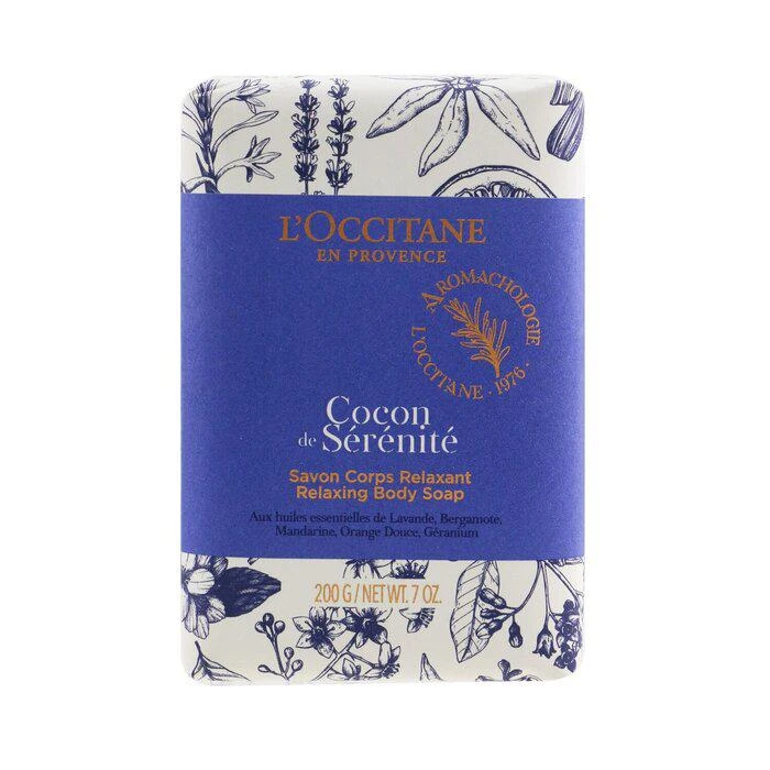 商品L'Occitane|L'Occitane 草本菁萃宁神身体皂 200g/0.7oz,价格¥120,第1张图片