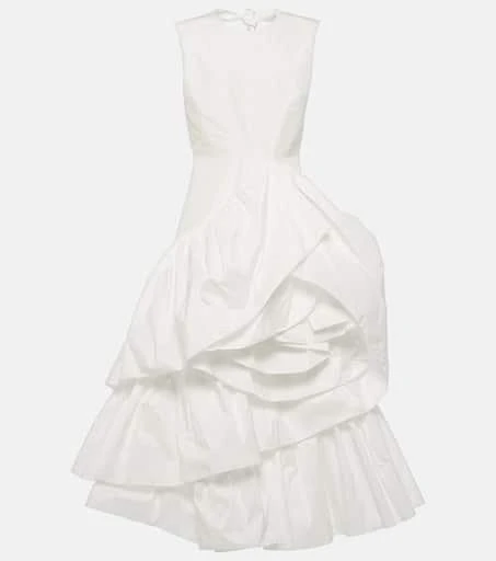 商品ROKSANDA|Bridal Radica taffeta midi dress,价格¥31976,第1张图片