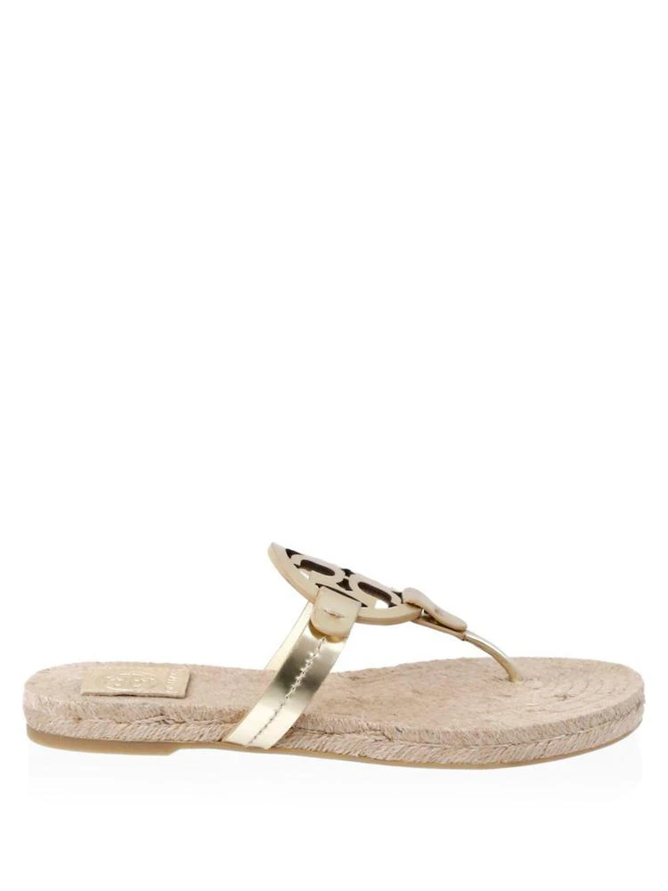 商品Tory Burch|Miller Leather Espadrille Sandals,价格¥887,第5张图片详细描述