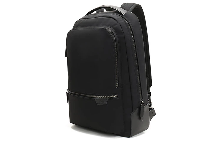 商品[国内直发] Tumi|途明 Harrison  Bradner 织物配皮 背包双肩包 男款 黑色,价格¥3681,第3张图片详细描述