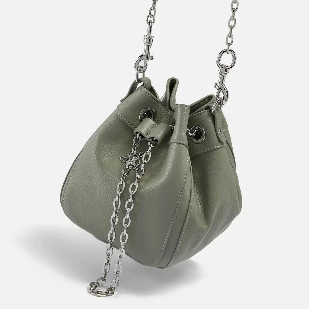 商品Vivienne Westwood|Vivienne Westwood Small Chrissy Vegan Leather Bucket Bag,价格¥2156,第5张图片详细描述