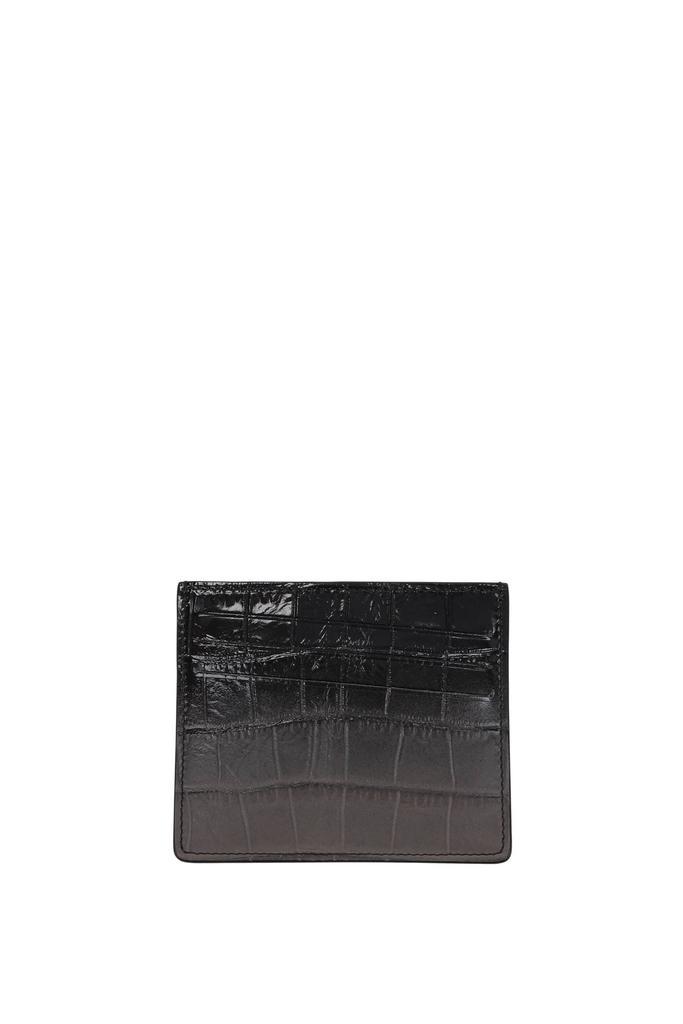 商品MAISON MARGIELA|Document holders Leather Gray Black,价格¥734,第4张图片详细描述