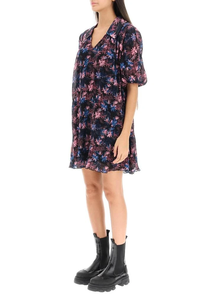 商品Ganni|Ganni pleated georgette dress,价格¥956,第4张图片详细描述