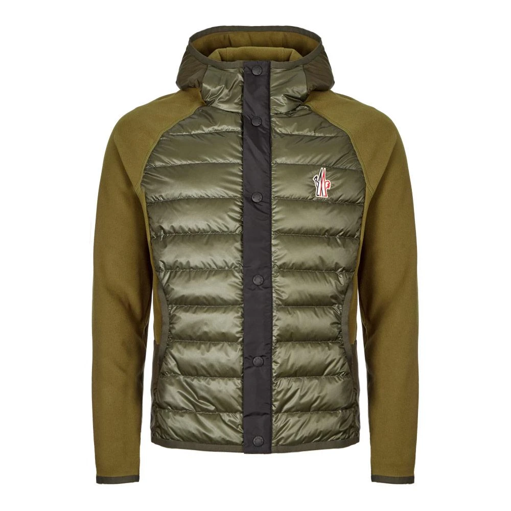 商品Moncler|Moncler Grenoble Hooded Cardigan - Green,价格¥4115,第1张图片