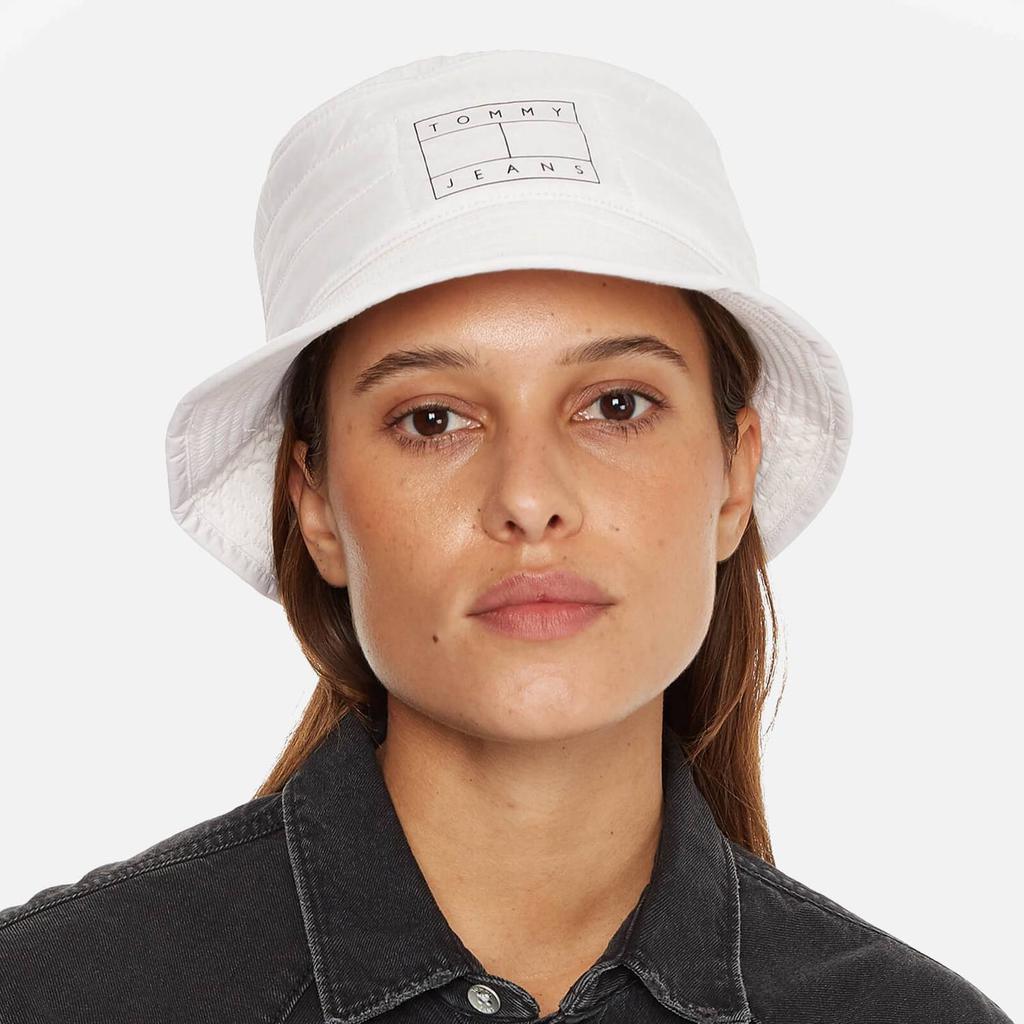 Tommy Jeans Women's Heritage Bucket Hat - Ecru商品第2张图片规格展示