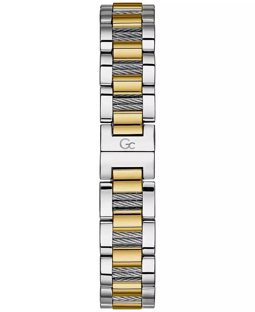 商品GUESS|Women's Swiss Two-Tone Stainless Steel Bracelet Watch 32mm,价格¥3070,第3张图片详细描述