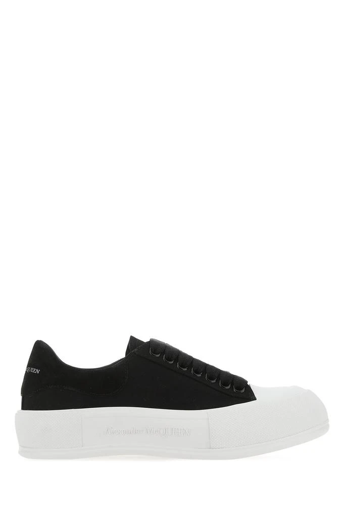 商品Alexander McQueen|Alexander McQueen Deck Plimsoll Sneakers,价格¥2739,第1张图片