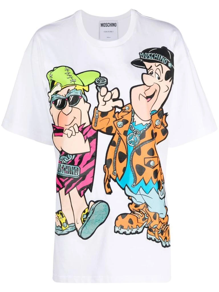 商品Moschino|Moschino x the flintstones t-shirt,价格¥1668,第1张图片