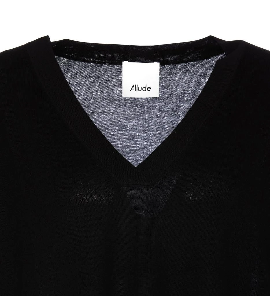 商品Allude|Allude V-Neck Drop Shoulder Jumper,价格¥2015,第4张图片详细描述