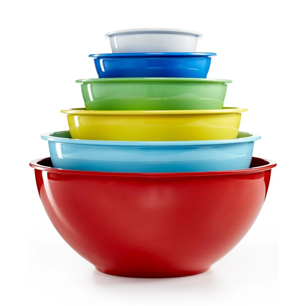 商品Martha Stewart|Set of 6 Melamine Mixing Bowls, Created for Macy's,价格¥372,第2张图片详细描述
