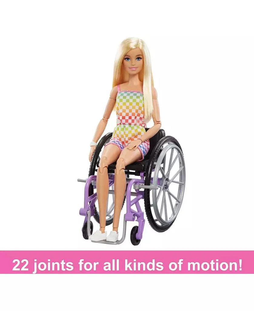 Fashionistas Doll with Wheelchair and Ramp and Blonde Hair 商品