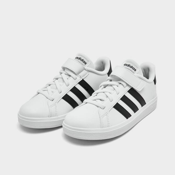 商品Adidas|Boys' Little Kids' adidas Grand Court Casual Shoes,价格¥367,第4张图片详细描述