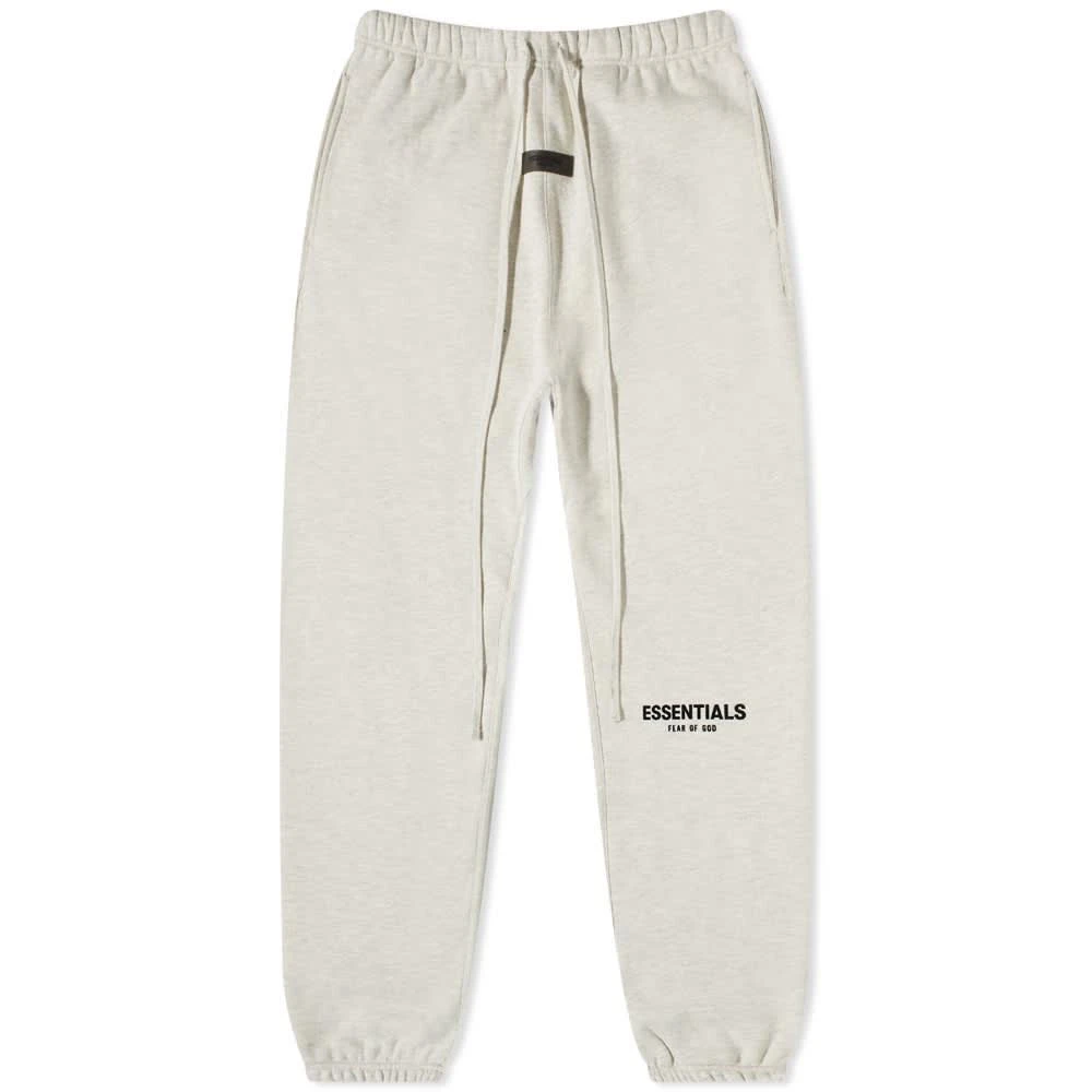 商品Essentials|FEAR OF GOD ESSENTIALS Logo Sweat Pant - Light Oatmeal,价格¥872,第1张图片