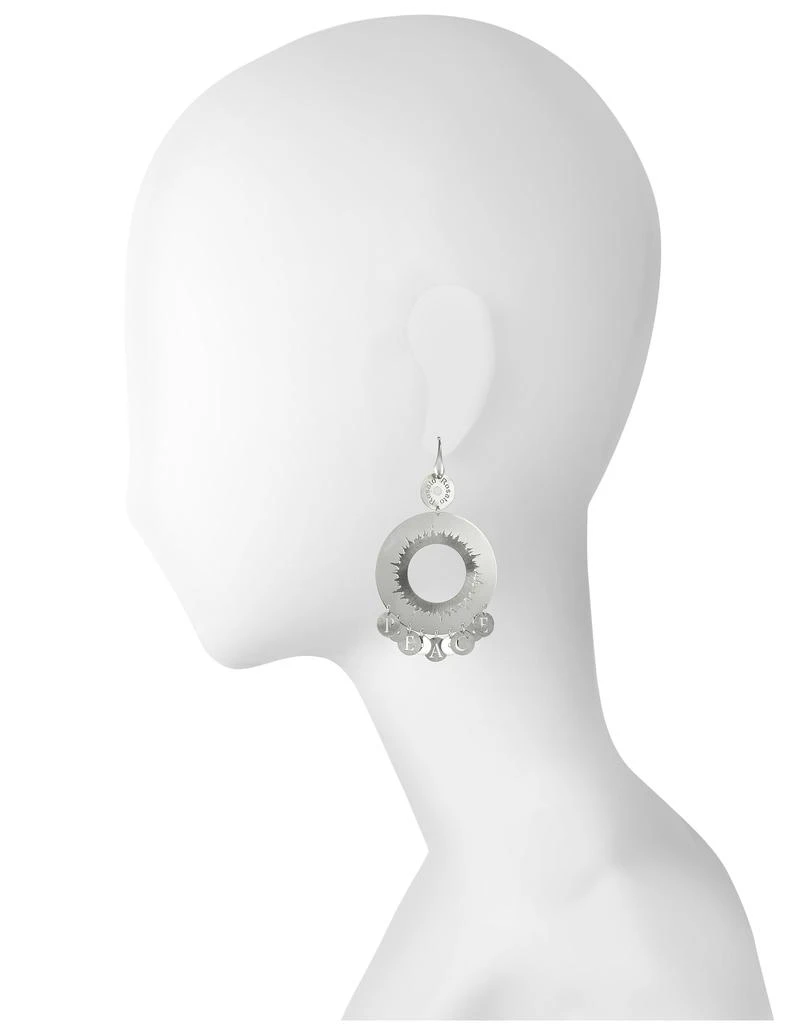 商品Rosato 洛萨朵|Sterling Silver Peace Hoop Earrings,价格¥1612,第2张图片详细描述