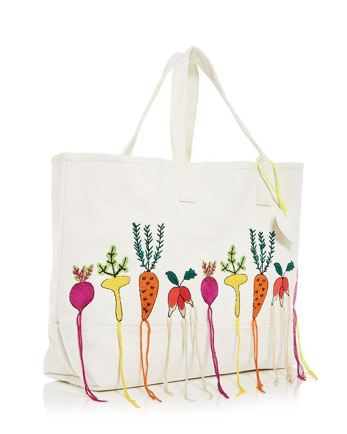 商品Kerri Rosenthal|Good Veg Small Canvas Tote ,价格¥665,第4张图片详细描述