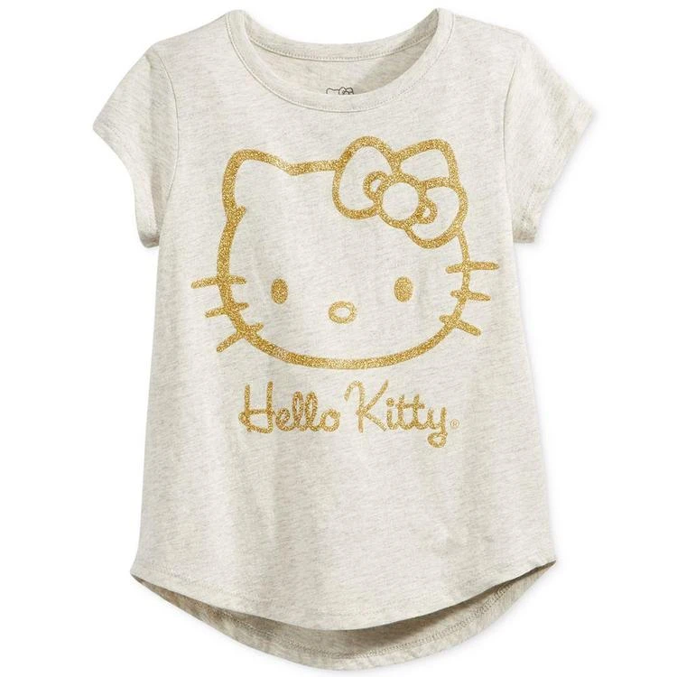 商品Hello Kitty|凯蒂猫印花短袖T-Shirt, Little Girls (2-6X) & Toddler Girls (2T-5T),价格¥75,第1张图片