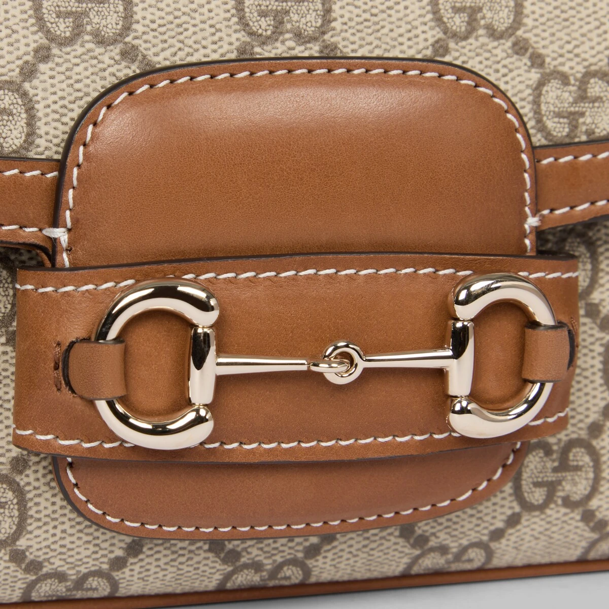 【预售】 古驰 25春夏 女士 手提包 GUCCI HORSEBIT 1955系列柔软小号手提包 815206 FAD6L 9758  商品