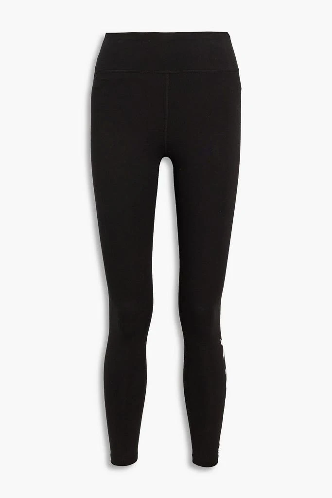 商品DKNY|Printed stretch-cotton jersey leggings,价格¥226,第3张图片详细描述