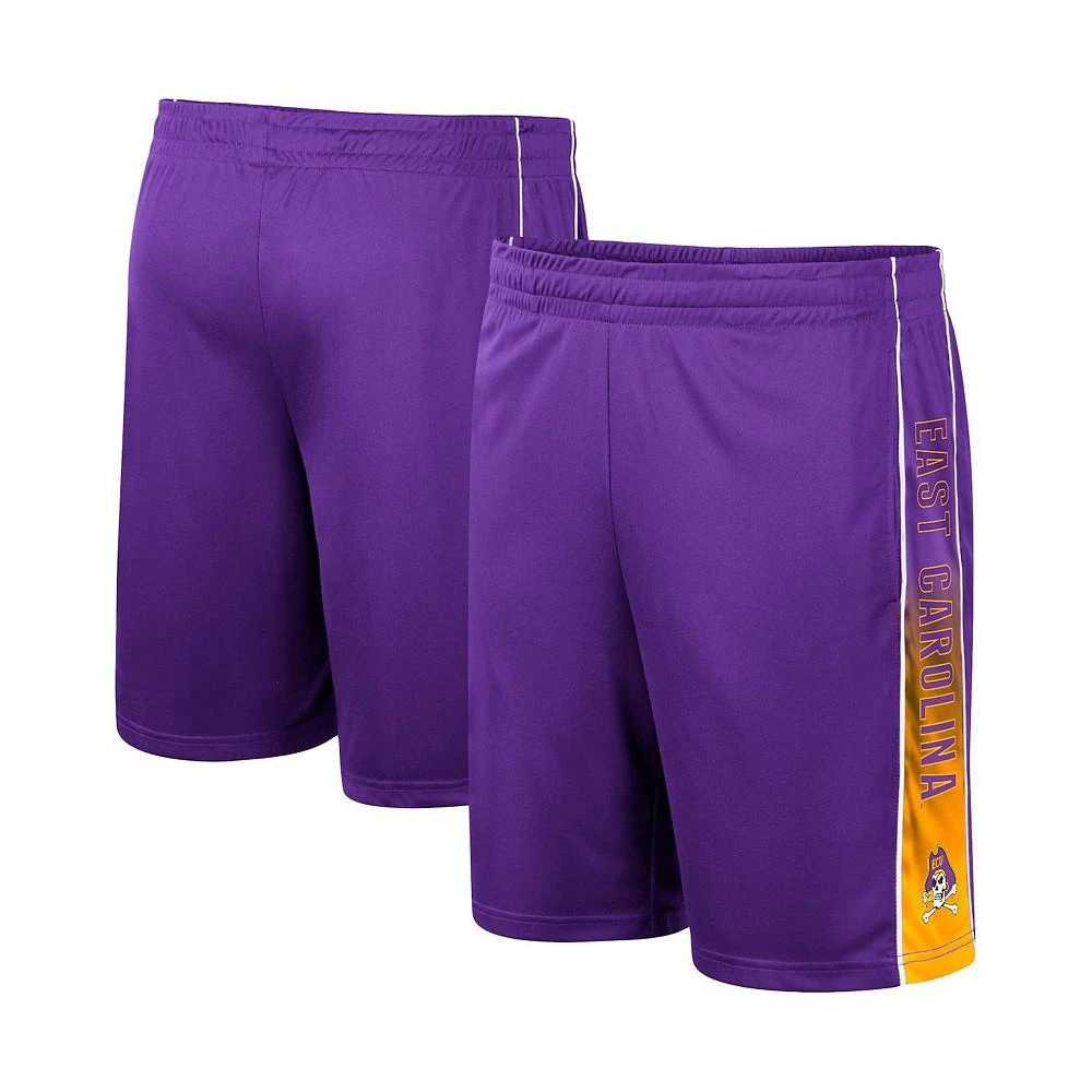商品Colosseum|Men's Purple ECU Pirates Lazarus Shorts,价格¥226,第2张图片详细描述