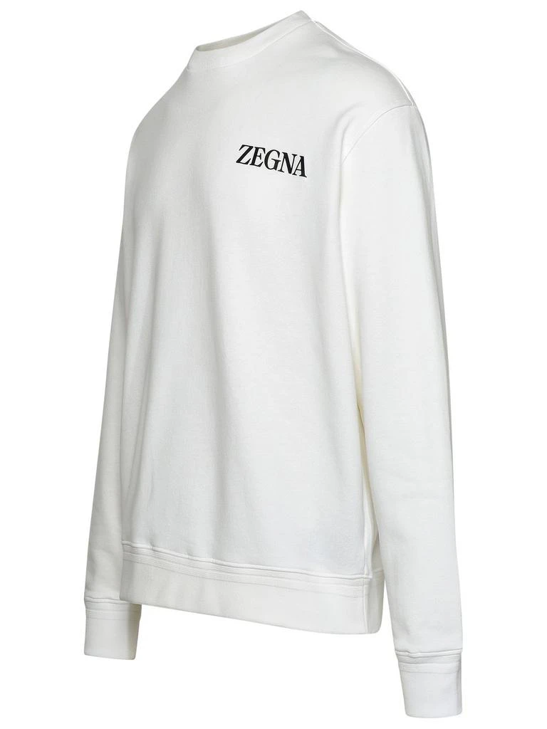 商品Zegna|Ermenegildo Zegna Logo Printed Crewneck Sweatshirt,价格¥2335,第3张图片详细描述