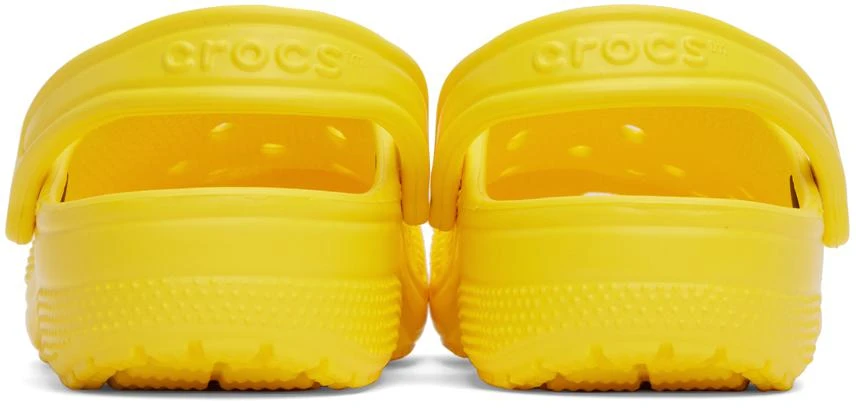 商品Crocs|Yellow Classic Clogs,价格¥469,第2张图片详细描述