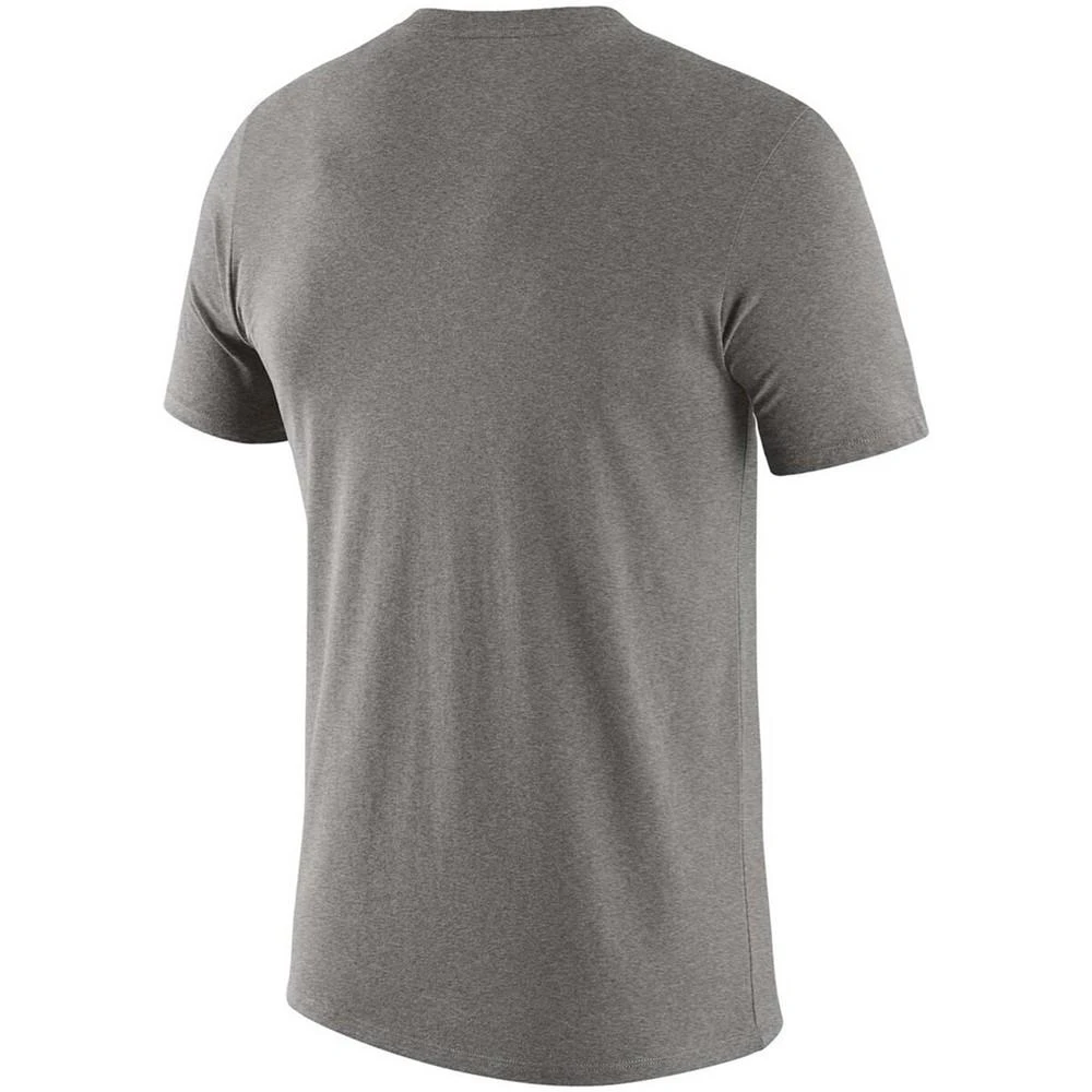 商品NIKE|Men's Heathered Gray Oregon Ducks Essential Logo T-shirt,价格¥188,第3张图片详细描述