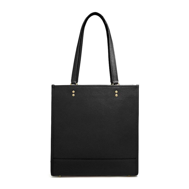 商品Coach|香港直邮COACH蔻驰女士卡其老花橘色标织物配皮单肩包F1917IMQZV,价格¥3358,第1张图片