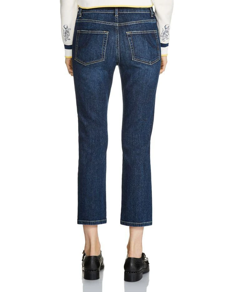 商品Maje|Pippou Cropped Straight-Leg Jeans,价格¥815,第2张图片详细描述