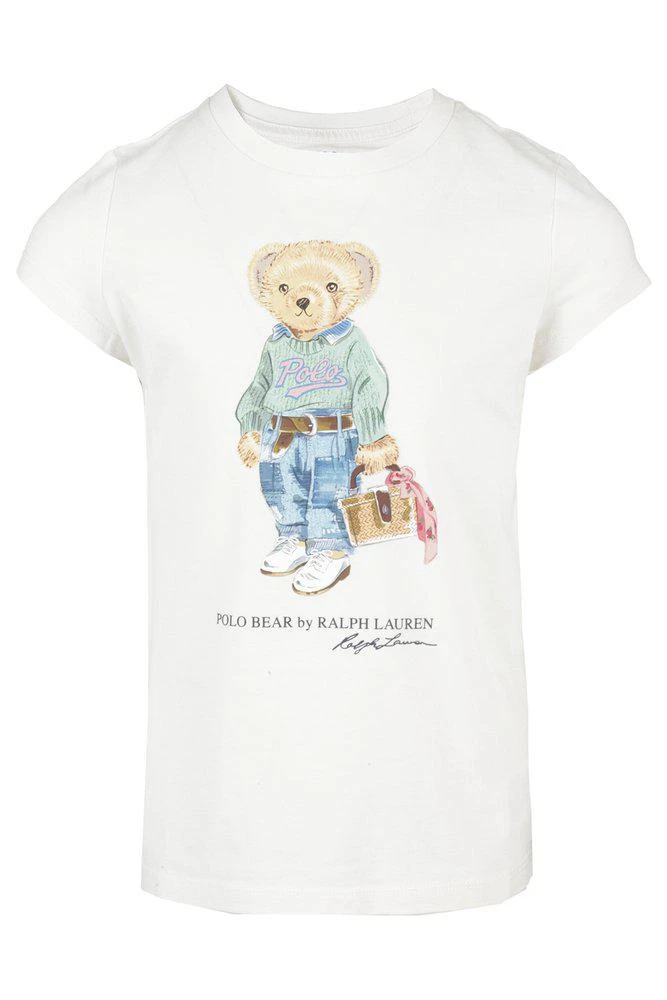 商品Ralph Lauren|Ralph Lauren Kids Polo Bear Short-Sleeved T-Shirt,价格¥399,第1张图片