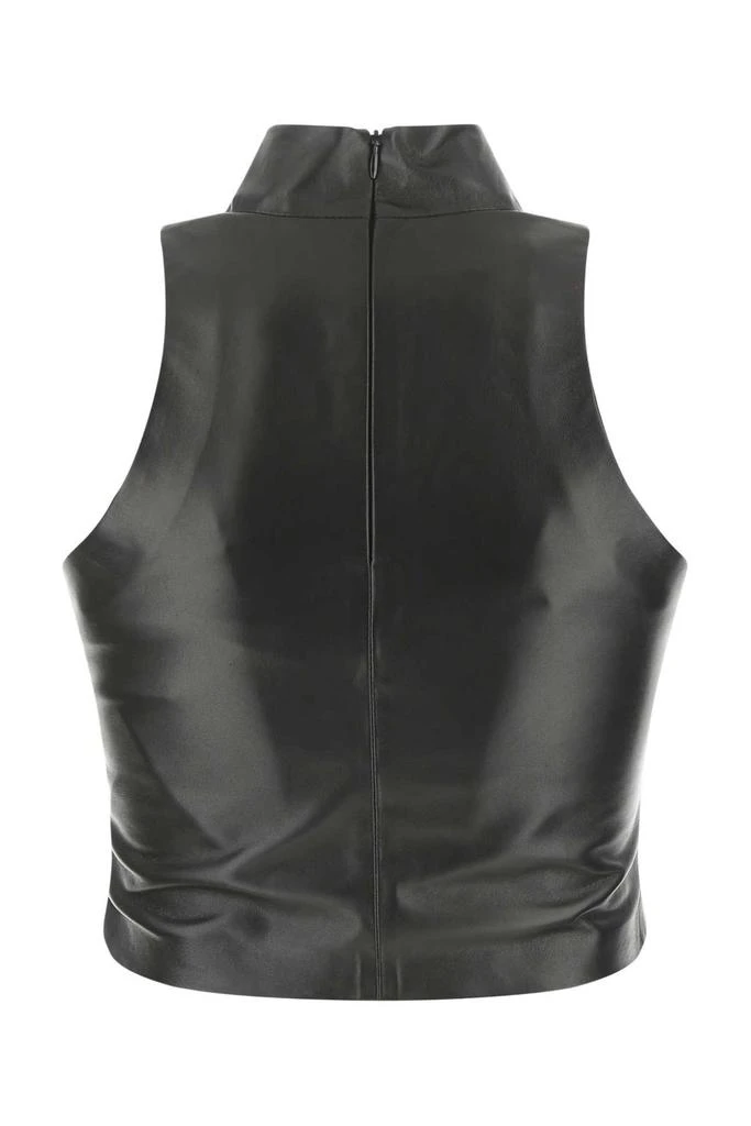 商品AMIRI|Amiri Mock-Neck Cropped Top,价格¥5683,第2张图片详细描述