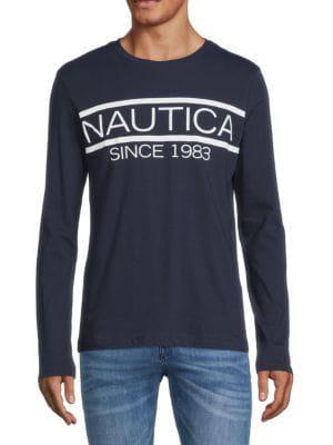 商品Nautica|Logo Long Sleeve T Shirt,价格¥144,第1张图片