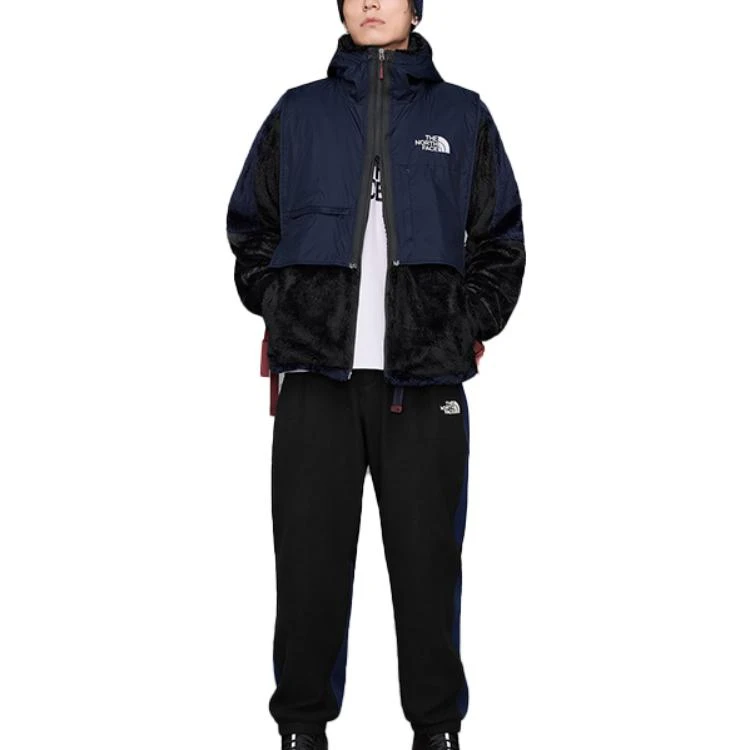 商品[国内直发] The North Face|北面 UE系列 FW22 先锋设计 仓石一树 拼色两件套抓绒夹克 男款 黑色,价格¥2536,第5张图片详细描述