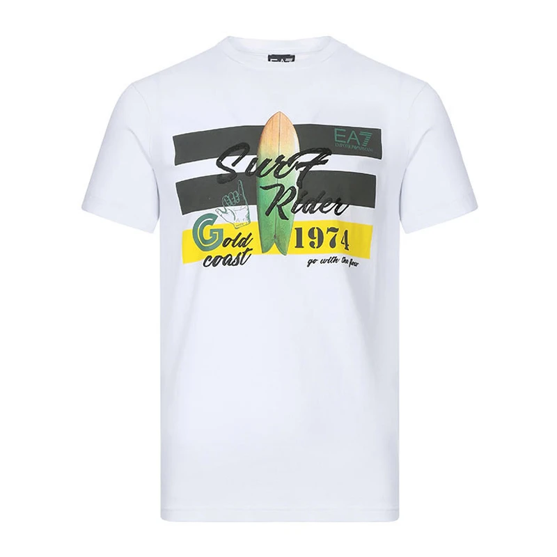 商品[国内直发] Emporio Armani|Emporio Armani 安普里奥 阿玛尼 男装短体恤 3GPT15-PJT7Z-1100,价格¥554,第1张图片