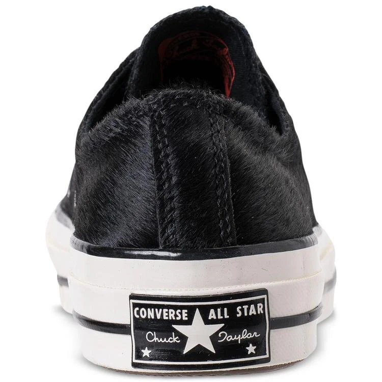 商品Converse|Women's Chuck Taylor All Star 70 Ox Pony Hair Casual Sneakers from Finish Line,价格¥333,第5张图片详细描述
