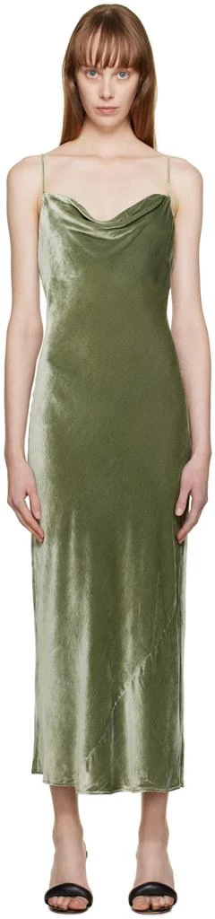 商品Reformation|Green Salamanca Maxi Dress,价格¥3005,第1张图片
