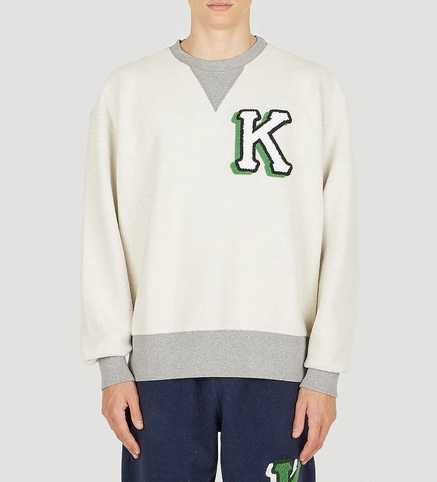 商品Kenzo|Kenzo Logo Patch Varsity Sweater,价格¥2517,第1张图片