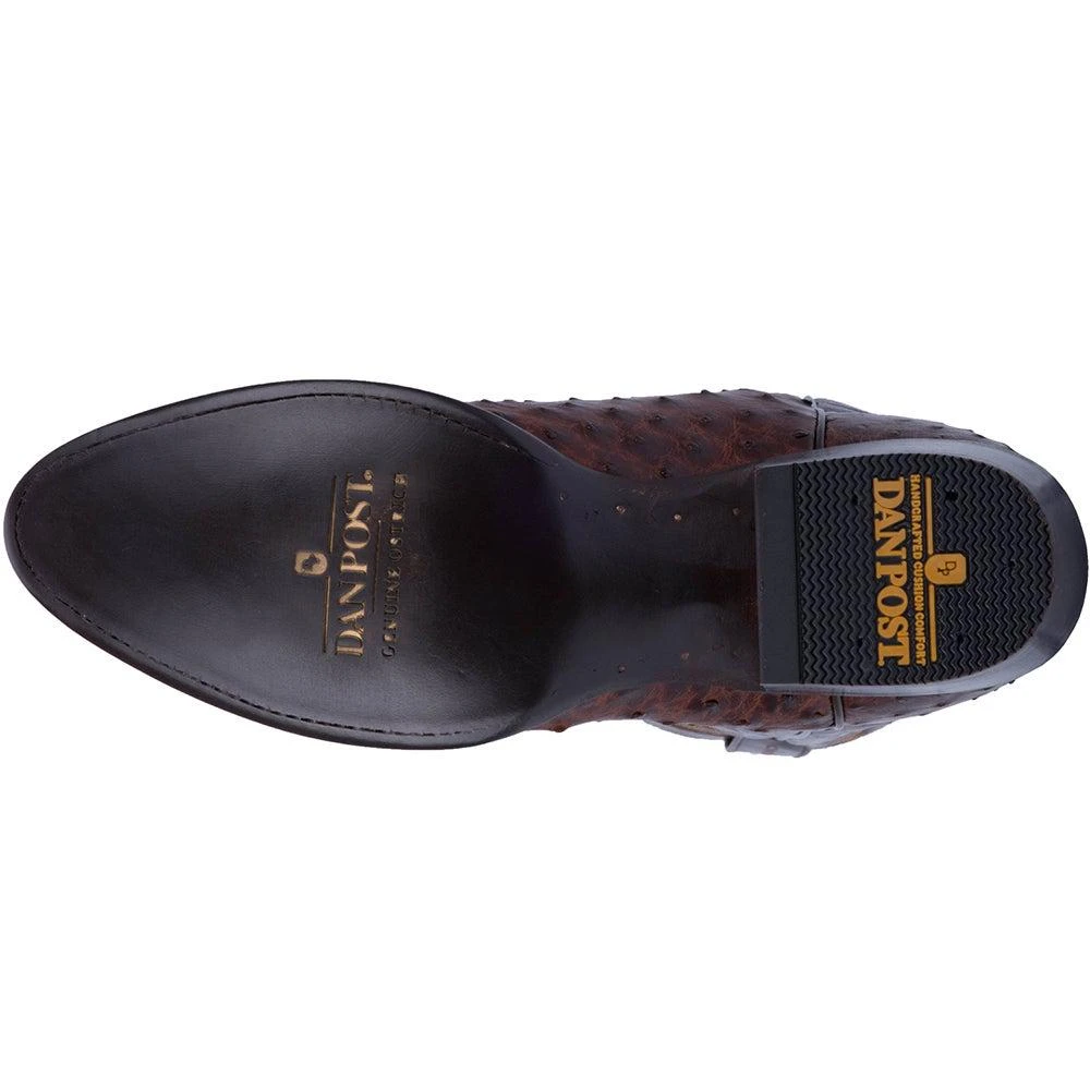 Pershing Ostrich Round Toe Cowboy Boots 商品