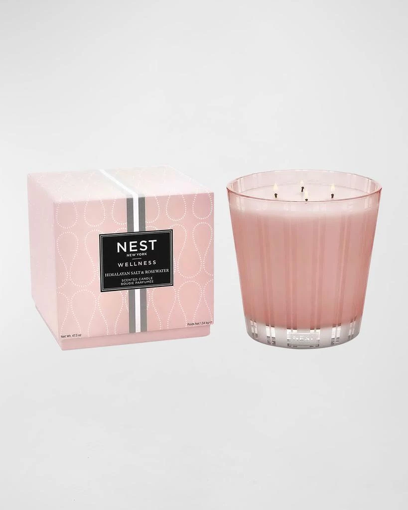 商品NEST New York|43.7 oz. Himalayan Salt & Rosewater Luxury Candle,价格¥1468,第1张图片