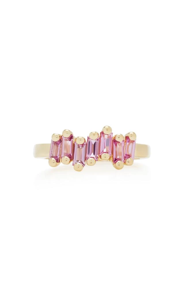 商品Suzanne Kalan|Suzanne Kalan - 18K Yellow-Gold and Pink Sapphire Ring - Pink - US 7 - Moda Operandi - Gifts For Her,价格¥11869,第1张图片